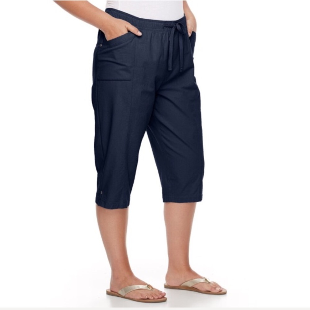 🎉🆕🇺🇸Blue capris🇺🇸🆕